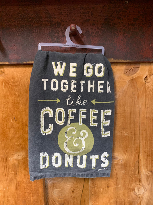 Dish Towel - Coffee & Donuts
