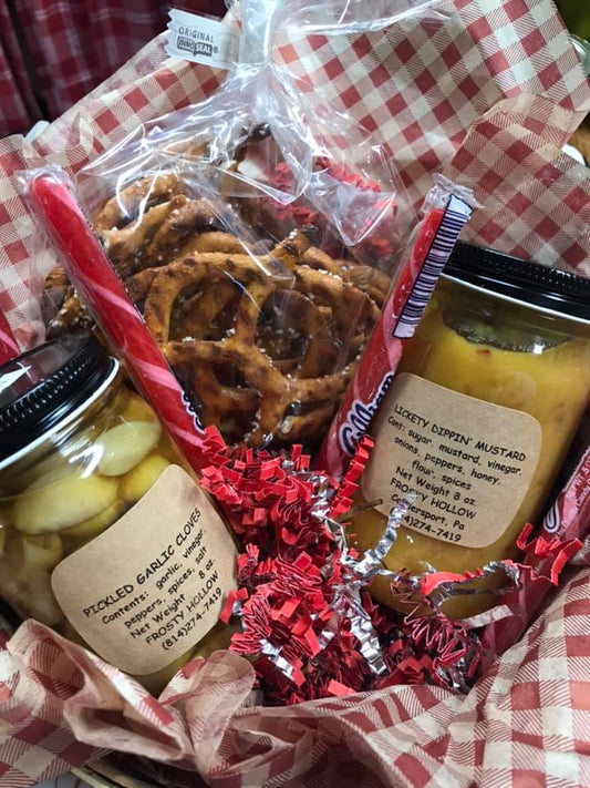 $30 Gift Basket Garlic & Mustard