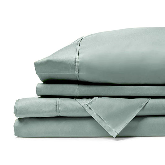 King Sheets Silver & Blue